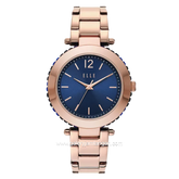 ELLE ELL23013 Laddies Rosegold Dial Blue Stainless Steel